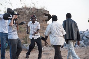 Left to right: Leon Menya, Young G. Kim, Ngirwa D. Shubi, Felix Bwanika, James Bagyenzi.
